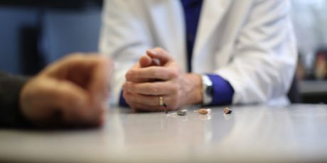Hearing Aids On A Table